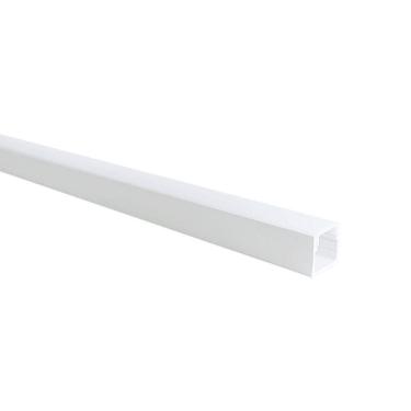 Imagem de Perfil De Sobrepor Para Fita Led Blumenau Line Easy 17mm Com 2 Metros Branco Fosco
