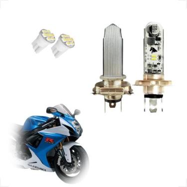 Imagem de Lâmpada Led H4 Chip Stallion D1860 GSX 750F 2000 2001 2002 2003 2004 2