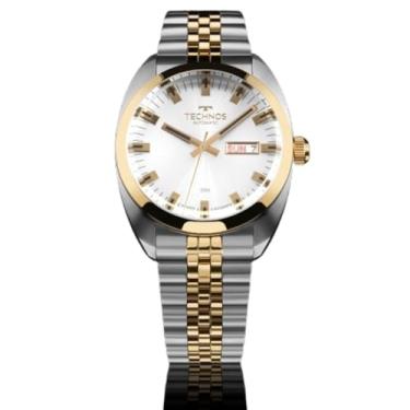Imagem de Relógio Technos Masculino Automatico Bicolor - 8205OQ/1K 8205OQ/1K
