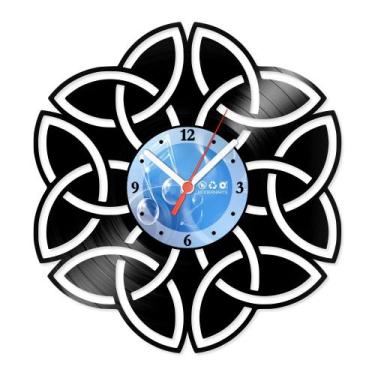 Imagem de Relógio De Parede Disco Vinil Diversos - Flor do Infinito - VDI-066 - 