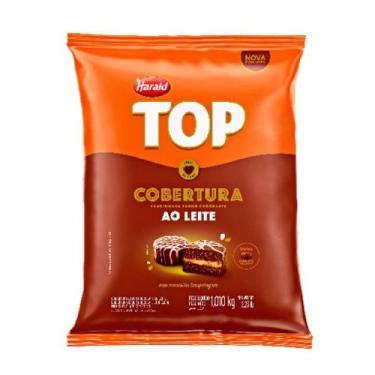 Imagem de Cobertura em gotas chocolate ao leite top 1,01kg - harald