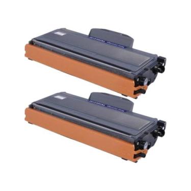 Imagem de Kit 02 Toner TN360 compatível para impressora Brother DCP7030R 2.6K - 