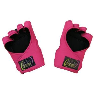Imagem de Luva para Academia Luva sem Polegar de Neoprene Rosa - Exercise Sports