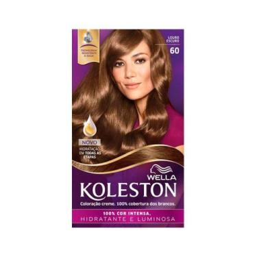Imagem de Coloração Koleston 60 Louro Escuro - Wella, Louro Escuro