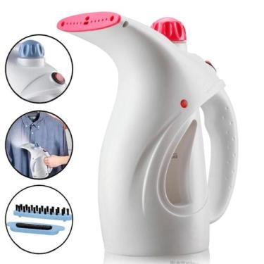 Imagem de Vaporizador Branco Potente Passar Roupas E Cortinas 110V - Bellator