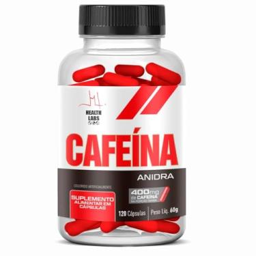Imagem de Cafeina 200mg por capsula 100% Pura 120 Cápsulas Health Labs