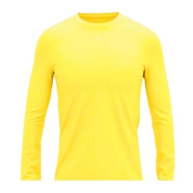 Imagem de Camisa Uv 50+ INFANTIL - Proteção Solar - Unissex - C&C, Amarelo canár