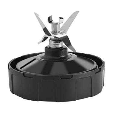 Imagem de Lâmina de Substituição do Espremedor de Liquidificador Com 7 Aletas, Conjunto de Lâmina Inferior de Aço Inoxidável Compatível Com Vários Modelos, Ideal para Espremedores e