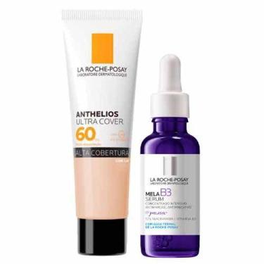 Imagem de La Roche-Posay Kit - Protetor Solar Facial com Cor 1.0 + Sérum Facial 