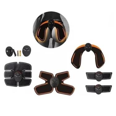 Imagem de Tonificador Muscular 5 Em 1 Abdominal Estimulo Eletrico Abdomen Pernas Bumbum