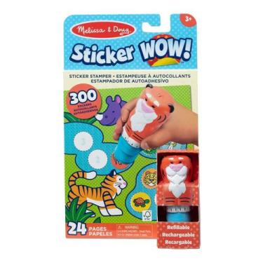 Imagem de Conjunto Caderno e Carimbo Tigre - Melissa & Doug