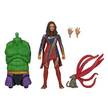 Imagem de Boneco Marvel Legends Series The Marvels - Figura de 15 cm com acessórios - Ms.Marvel - F3682 - Hasbro