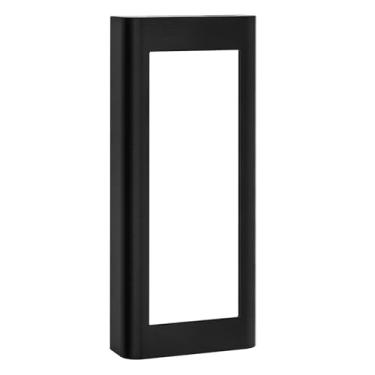 Imagem de Placa frontal de campainha compatível com Ring Wired Doorbell Pro (Video Doorbell Pro 2) Placa frontal - (preto)