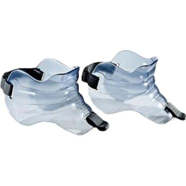 Imagem de Skate Fenders Compact Pro Skate (Bota de hóquei), Par, Proteja os Pés de Impacto, Clear, Large