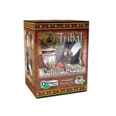 Imagem de Chá Orgânico Erva Mate Baunilha Pêssego Diurético Antioxidan - Tribal 