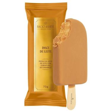 Imagem de Picolé Sabor Doce de Leite 70g Bacio Di Latte
