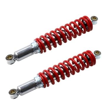 Imagem de awtetpje 2 pack 12" Adjustable Shocks For Go Kart Cart Go-Cart Minibike Mini Bike (12mm ID)