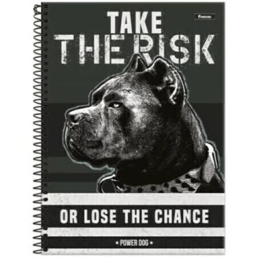 Imagem de Caderno Universitário Power Dog 15 Matérias - Foroni