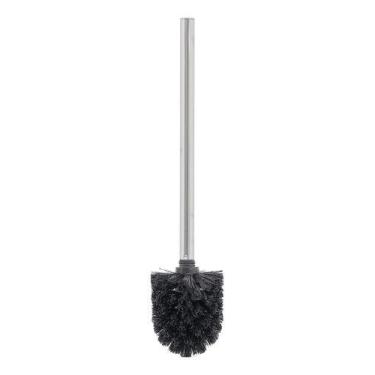 Imagem de Escova Sanitaria De Metal Preto Com Cabo Cromado - Sensea