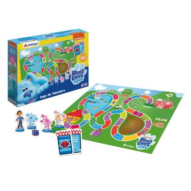 Imagem de Jogo De Tabuleiro Blue\'s Clues Xalingo Jogo De Tabuleiro Blues Clues Xalingo