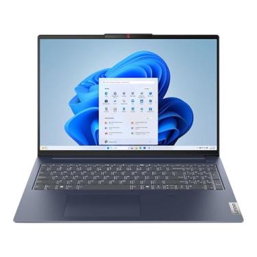Imagem de Lenovo Notebook Ideapad Slim 5 16Ahp9 De 16" - Azul Abyss, Processador Amd Ryzen 8645Hs 4,3 Ghz; 16 Gb Ram Lpddr5X-6400; Ssd M.2 1 Tb, Placa Vídeo Radeon 760M, Windows 11 Home
