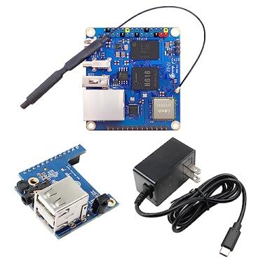 Imagem de Orange Pi Zero 3 4Gb Lpddr4 Allwinner H618 Quad-Core 64 Bits Computador De Placa Única Com 16Mb Spi Flash, Suporte A Wi-Fi Bt5.0, Desenvolvimento Rodando Android 12 Tv/Ubuntu (4G + Expansão Energia)