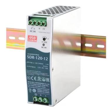Imagem de EnhanBili Fonte De Alimentação Chaveada Mean Well Sdr-120-12 120W 12V 10A