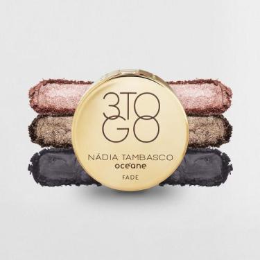 Imagem de Trio de Sombras Nádia Tambasco By Océane - 3 To Go Palette Fade 7,8g