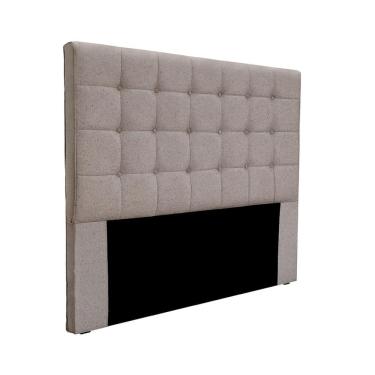 Imagem de Cabeceira Casal Verona Linho Areia