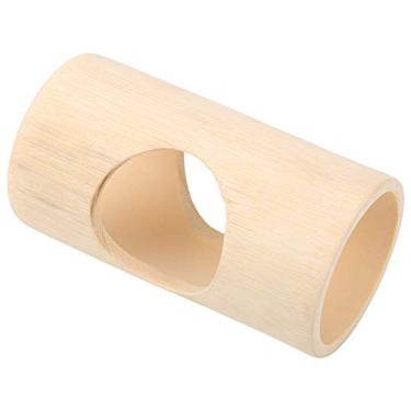 Imagem de Tbest Pet Tube Toy Hamster Toy Pet Cage Hamster Tube, Pequenos Animais Bamboo Funny Cage (L (125 x 310 x 1,2 mm / 4,92 x 12,2 x 0,05in))