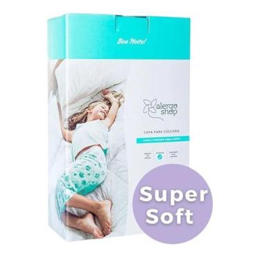 Imagem de Capa Antiácaro Para Colchão Casal Padrão Super Soft Tam 2 Alergoshop