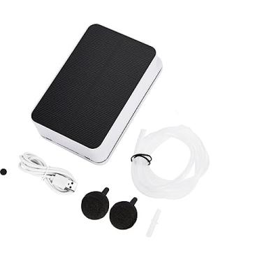 Imagem de Bomba de ar GRCFUMO DC, bomba de ar aquário, bomba de ar de oxigenador movido a energia solar, bomba de ar movida a energia solar para melhorar a qualidade da água