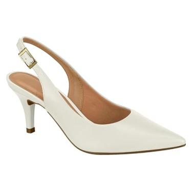 Imagem de Scarpin Feminino Vizzano Sapato Social 1185.700 - Original (Branco Off, BR, Adulto, Numérico, 35)