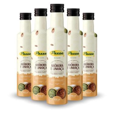 Imagem de Kit 5 Óleo De Semente De Abobora E Linhaça Pze 250Ml - Pazze