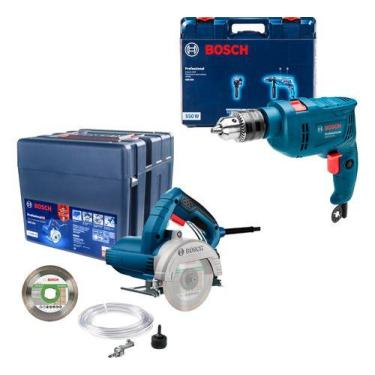 Imagem de Serra Mármore Bosch Gdc 151 Maleta E Disco Com Gsb550re 110v