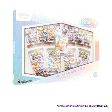 Imagem de Box Pokémon EV8.5 Coleção Arco-íris - Copag