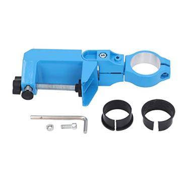 Imagem de Fafeicy Conjunto de Perfuração Elétrica, Grampo Ajustável, Rotação de 360 ​​Graus, Ajuste de 90 Graus, Suporte de Armazenamento de Metal para Oficinas, Garagens