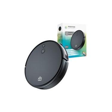 Imagem de Smart Robô Aspirador Wi-Fi PRA600 Positivo Casa Inteligente, Aspira, Passa Pano, Retorna À Base