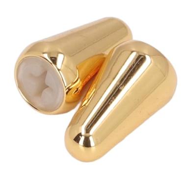 Imagem de WALFRONT 2PCS Captura de Captação de Guitarra Capactação de Latão de 3 Vias de 5 Vias TOLANDO ALTER (Ouro)