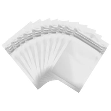 Imagem de PATIKIL Sacos de embalagem resseláveis para pequenas empresas, 100 peças de sacos foscos à prova de cheiros de 7,5 x 12,5 cm, bolsa de alumínio selável com zíper plano para armazenamento de alimentos