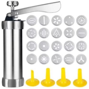 Imagem de Biscoiteira Maquina De Fazer Biscoito Bolacha Decorar Bolos - MINYMIX