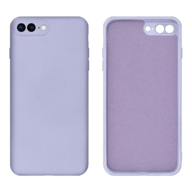 Imagem de Capinha Compativel com iPhone 7 Plus / 8 Plus Silicone Aveludado com Proteção de Câmera