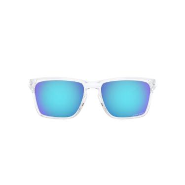 Imagem de Óculos de Sol Oakley Sylas 0OO9448 944804 Tam 60 / Transparente - Lentes Prizm Sapphire
