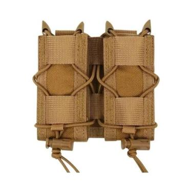 Imagem de 9mm 40 Cal 45ACP Duplo Triplo Stack Molle Pistol Mag Pouch Para Sig S&