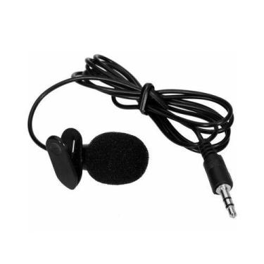 Imagem de Microfone Lapela para Celular e Câmera P2 com Espuma - MKB