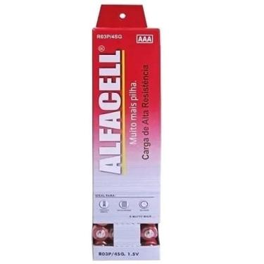 Imagem de Pilha Palito AAA Caixa Tubo Com 60 Pilhas 3A 1,5v Controle Relógio