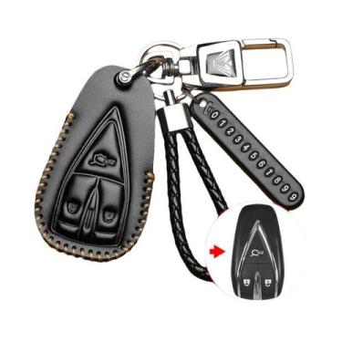 Imagem de Capa Protetora Para Chave Remota De Carro Changan, Fob Com 3, 4, 5 Bot