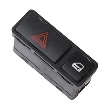 Imagem de OCESTORE Hazard Warning Light Emergency Flasher Switch 61318368920 Door Central Lock Locking Switch Compatible with 3 Series E46 E53 E85 325 X5