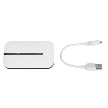 Imagem de 4G Mobile WiFi Hotspot Router portátil de alta velocidade Internet 150Mbps LTE Suporte Micro Sim Compartilhando até 10 usuários para viajantes Usuários de carros de negócios Branco