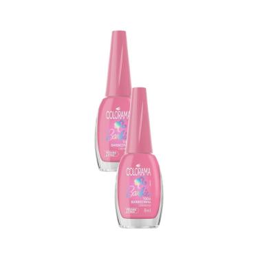 Imagem de Kit 2 Esmalte Colorama Cremoso Barbie Toda Barbiezinha 8ml